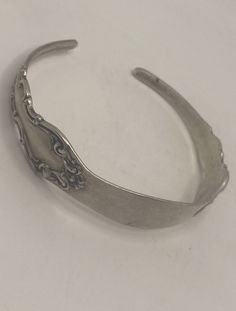 Vintage Bangle Spoon Bracelet 925 Sterling Silver Tarnished with age and has wear as shown Fits a small to average wrist All jewelry is shipped free in the US in a nice gift box. Check out our over a THOUSAND great reviews Engraving is $4 per letter and is not always perfect depending on the piece. It can take a few days if the jeweler is busy. This is payable to Paypal Judithsltd@gmail.com Elegant Stamped Cuff Bracelet, Elegant Round Stamped Bracelets, Elegant Stamped Bangle For Formal Occasions, Nickel Free Sterling Silver Classic Bangle, Elegant Stamped Bracelet, Antique Adjustable Cuff Bracelet For Formal Occasions, Classic Adjustable Hallmarked Bangle, Elegant Stamped Bangle Bracelet, Elegant Stamped Bracelet For Formal Occasions