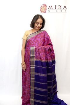 Introducing the luxurious Kalamkari Mysore silk, a premium fabric. Its delicate yet durable texture makes it perfect for any formal, elegant occasion, providing an unmistakable air of sophistication and class. Treat yourself to a truly sumptuous experience. Formal Pink Blouse Piece With Zari Work, Pink Formal Blouse Piece For Diwali, Festive Silk Dupatta With Silk Mark Certification, Elegant Purple Festive Dupatta, Elegant Multicolor Saree With Traditional Patterns, Silk Mark Certified Silk Dupatta For Diwali, Elegant Designer Blouse With Traditional Patterns, Elegant Purple Dupatta With Zari Work, Diwali Silk Dupatta With Silk Mark Certification