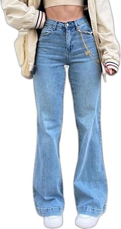 Y2k Full-length Cotton Jeans, Y2k Full Length Cotton Jeans, Y2k Wide Leg Jeans For Fall, 90s Full Length Flare Jeans With Pockets, Y2k Style Cotton Jeans For Fall, Y2k Style Baggy Mid-rise Flare Jeans, Y2k Baggy Mid-rise Flare Jeans, Non-stretch Y2k Flare Jeans, Y2k High-waist Jeans For Fall