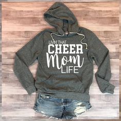 Boyfriend Girlfriend Shirts, Shirt Makeover, Cheer Mom Shirts, Football Cheer, Confidence Kids, Cheer Coaches, Cheer Gifts, Cheer Shirts