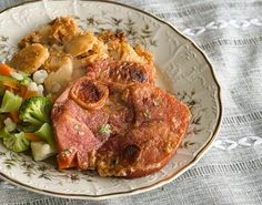 Old Fashioned Baked Ham Steak