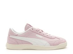 Puma Club 5V5 Sneaker - Women's - Free Shipping | DSW Pink Puma Athleisure Sneakers, Pink Puma Sneakers For Light Sports, Spring Sporty Puma Sneakers, Sporty Puma Sneakers For Spring, Casual Mid-top Puma Sneakers, Puma Sneakers For Light Sports With Round Toe, Pink Puma Sneakers For Spring, Casual Puma Sneakers For Spring, Casual Pink Puma Sneakers