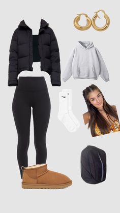 Winter Outfits Lazy, Comfy Winter Outfits Lazy Days, Outfits Lazy Days, Comfy Winter Outfits, Everyday Outfits Fall, Street Style Outfits Casual, Cute Outfits With Leggings