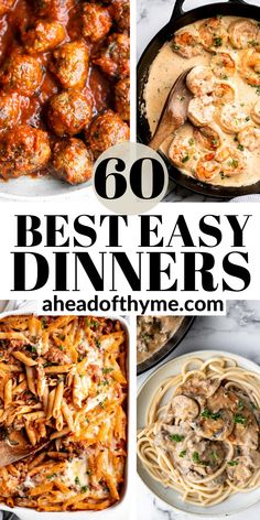 the best easy dinners to make at home