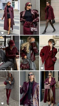 #fashion #aesthetic #burgundypromdresses #burgundycolors #color #autumn #dresstoimpress #explore #grunge #inspiration #luxury #lifestyle #outfits #ootd #pinterest #style #trending #vintage Trend Outfit Winter 2025, Gray Burgundy Outfit, Maroon Christmas Outfit, Winter Outfit 2024-2025, Winter2025 Outfit, Winter Fashion Trends 2024/25, Winter Outfit Inspiration 2024, Christmas Woman Outfits, Monochromatic Outfit Burgundy