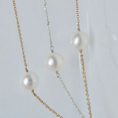 Round Pearl Necklace - JewelLUXE Classic Round Pearl Necklace With Delicate Chain, Minimalist Round Pendant Pearl Chain Jewelry, Minimalist White Pearl Chain Drop Necklace, Minimalist Pearl Chain With Round Pendant, Simple Pearl Chain, Minimalist Gold-plated Pearl Necklace With Adjustable Chain, Rose Gold Pearl Necklace, Grey Diamond Engagement Ring, Simple Pearl Necklace