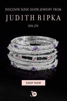 Shop silver jewelry pieces from Judith Ripka now on JTV Judith Ripka, Elevate Your Look, Special Moments, Bold Fashion