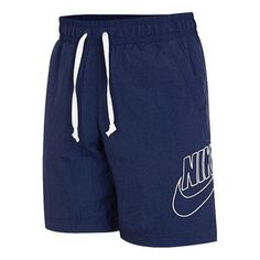 Nike Moisture-wicking Sporty Shorts, Navy Sportswear Shorts, Navy Short Activewear Sportswear, Sportswear Bottoms With Built-in Shorts, Nike Go-dry Sportswear Shorts, Nike Sporty Gym Shorts, Nike Sportswear Athletic Shorts With Elastic Waistband, Navy Sportswear Shorts For Gym, Navy Sportswear Athletic Shorts For Workout