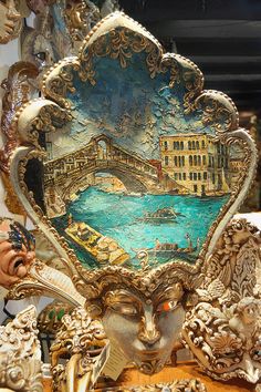 . Alice's Restaurant, Italy Carnival, Mask Venice, Ball Inspiration, Venice Carnivale, Creepy Masks, Venice Carnival Costumes, Venice Art, Carnival Art