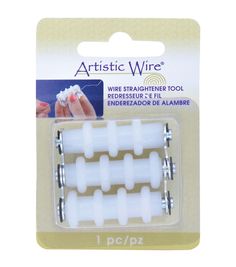 the white plastic wire is packaged in a package for use with nail polish and other tools