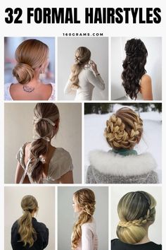 Save this pin for stunning formal hairstyles that exude sophistication and charm. Discover the perfect polished look for your next special occasion! #FormalHairstyles #FashionInspo Hollywood Waves