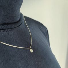 Solid Gold Karma Necklace, Gold Circle Necklace, Yellow Gold, 14K Gold Necklace, Women's Gift, Dainty Gold Circle, Geometric Circle Pendant 14k Gold Round Coin Necklace Fine Jewelry, 14k White Gold Circular Jewelry, Dainty Necklace In Polished Recycled Gold, Dainty Recycled Gold Necklace With Polished Finish, Dainty Polished Recycled Gold Necklace, 14k Yellow Gold Circle Necklace, Rose Gold 14k Gold Circular Jewelry, Polished Finish Round Pendant Necklace For Her, Silver Jewelry In 14k Gold With Circle Shape