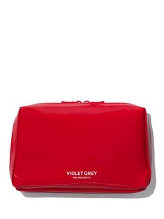 This makeup bag is the only acceptable place to house Violet Code Approved beauty essentials. Imported. 5.5“H x 7.5”W x 2”D Trendy Makeup Bag, Luxury Makeup Bag, Monogrammed Makeup Bags, Coconut Milk Bath, Travel Size Makeup, Koh Gen Do, Treasure Gift, Violet Grey, Tom Ford Beauty