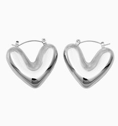 These are lightweight and waterproof! We love these gorgeous heart earrings for the size and chicness. Style these earrings up for a fun night out or make them an essential part of your daily line up.
Size:1.2" Trendy Hoop Earrings With Heart Charm, Chic Heart-shaped Everyday Earrings, Trendy Heart Hoop Earrings For Party, Trendy Heart-shaped Hoop Earrings For Party, Chic Everyday Heart-shaped Earrings, Chic Everyday Heart Earrings, Trendy Open Heart Pierced Earrings, Trendy Heart Charm Earrings, Modern Heart Earrings For Everyday