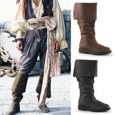 Great shopping ideas for Retro Medieval Pirate Boots Nordic Jackboot Renaissance Steampunk Shoe, Mens Boots Pirate Men, Robin Costume, Steampunk Shoes, Pirate Cosplay, Pirate Boots, Viking Costume, Gothic Shoes, Cosplay Boots, Cosplay Shoes