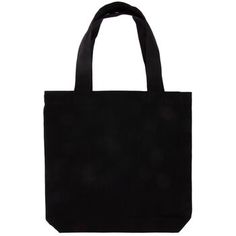 Customize your accessories by incorporating foundations like this Black Canvas Tote Bag into the mix. This heavy canvas bag boasts a solid black color, two handles, and a pocket that has been stitched to the interior hemline. Personalize it with embroidery thread, enamel pins, and more before loading it with the essentials that will help you stay stylish and prepared no matter where you go! Details: 	 Length: 17 1/4" 	 Width: 16 1/8" 	 Handle Drop Length: 10" Black Rectangular Canvas Bag With Canvas Lining, Black Shopping Bag With Canvas Lining, Black Double Handle Bag With Canvas Lining, Black Canvas Bags With Canvas Lining, Black Canvas Bag With Canvas Lining, Black Canvas Tote Shoulder Bag, Black Canvas Bag With Canvas Lining For Shopping, Black Tote Shoulder Bag With Canvas Lining, Black Canvas Bag For Shopping With Canvas Lining