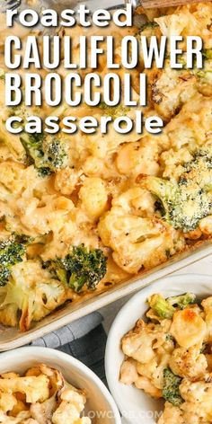 Indulge in the flavors of broccoli cauliflower casserole! Loaded with roasted veggies and a luscious cheese sauce made from cream cheese, parmesan, and cheddar, it's a low-carb delight. Serve it over cauliflower rice for a healthy twist, or pair it with your favorite grilled or baked protein. Customize with extras like carrots or keto cream of mushroom soup for an extra kick! #easylowcarb #broccolicauliflowercasserole #broccoliandcauliflowercasserole #cauliflowerbroccolicasserolerecipe Keto Broccoli Cauliflower Recipes, Broccoli Cauliflower Casserole With Cream Of Mushroom Soup, Broccoli Cauliflower Crockpot, Califlower Casseroles With Cream Cheese, Keto Cream Of Mushroom Soup, Keto Cream Of Mushroom, Broccoli And Cauliflower Casserole, Broccoli Cauliflower Bake, Cauliflower Cheese Casserole