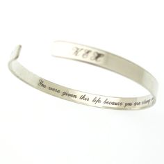 Personalized sterling silver cuff bracelet for women. Personalized Gift. Custom skinny cuff bracelet for her. Initials cuff bracelet for women. Personalized present for her, birthday gift, mommy bracelet, delicate cuff bracelet for loved one. The delicate bracelet is ready to be both sides personalized. Engrave it with initials and names in a lovely font outside and with a hidden message inside. These can be words of love, gratitude, or a quote to give some inspiration. Are you looking for a spe Elegant Hand Stamped Sterling Silver Name Bracelet, Elegant Hand Stamped Silver Name Bracelet, Hand Stamped Sterling Silver Name Bracelet As Gift, Adjustable Engraved Bangle For Personalized Gift, Elegant Stamped Name Bracelet For Anniversary, Elegant Stamped Bangle Perfect For Gifts, Elegant Stamped Bangle As Gift, Elegant Stamped Bangle For Gift, Minimalist Silver Cuff Bracelet With Hand Stamped Details