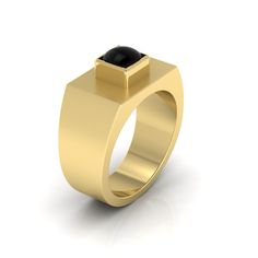 Bold, fearless, unforgettable. Our Redux ring is strong and simple, and captivates with a square central cabochon stone held in a bezel setting. Inspired by an ancient Roman example and perfect for both men and women, our ring is available in sizes 4 - 14. It is available with the following stone choices: Black Onyx and Red Garnet. Please indicate your stone choice in the Special Instructions area of this page. "Redux" is Latin for "returned" or "recovered," in the sense of being brought back. R Modern Onyx Signet Ring For Anniversary, Modern Yellow Gold Signet Ring With Cabochon, Modern Yellow Gold Cabochon Rings, Modern Cabochon Sapphire Ring For Anniversary, Modern Dome Ring With Gemstone For Formal Occasions, Modern Gemstone Dome Ring For Formal Occasions, Modern Cabochon Emerald Ring For Formal Occasions, Modern Jewelry With Princess Cut Polished Finish, Modern Emerald Ring With Bezel Setting For Formal Events