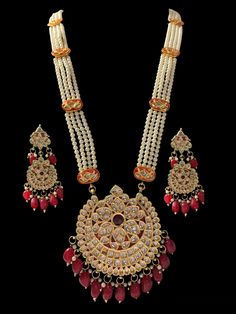 meenakari Rani haar made using high quality bikaneri kundan meenakari work on the back 22ct gold plating 22k Gold Meenakari Jewelry For Puja, 22k Gold Cutdana Jewelry For Puja, 22k Gold Temple Necklace With Meenakari, Eid Round Kundan Temple Necklace, Gold Kundan Tikka With Cutdana, 22k Gold Round Temple Necklace With Meenakari, Traditional Kundan Necklace With Gota Work As Gift, 22k Gold Meenakari Temple Necklace For Puja, Bollywood Style Temple Necklace With Gota Work As Gift