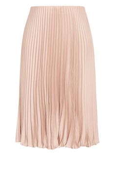 Breeze into any room with the Selena Skirt. Perfect for dressy date nights, add effortless chic style to your looks with its all over pleat details, midi length and relaxed silhouette. Key Features Include: - Elasticated waistline - All over pleat details - Pull on style - Relaxed silhouette - Lined - Midi length Team with a ruffle detailed top for feminine flair. | Plus Size Selena Skirt in Rose Gold, Size 16 | City Chic Chic Summer Pleated Midi Skirt, Chic Summer Midi Pleated Skirt, Elegant Summer Pleated Skirt With Pleated Hem, Chic Midi-length Skirt For Date Night, Chic Knee-length Skirt For Date Night, Chic Midi Skirt For Date Night, Spring Midi Skirt For Date Night, Elegant Pink Pleated Skirt, Spring Date Night Midi Skirt