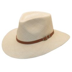 The Australian Outback Panama Hat from Bigalli is a fantastic accessory for long days spent outdoors. Whether you're hiking, fishing, relaxing at the beach or taking a stroll through the city, this wide brim Panama hat will protect you from the sun while providing style.This is a working man's style that has been turned into a very elegant hat for use either every day or on special occasions. The beautiful, breathable toquilla straw outback Panama hat combines classic vibes with modern touches, Adjustable Beige Hats For Vacation, Summer Travel Sun Hat Made Of Toquilla Straw, Casual Lightweight Boater Hat For Outdoor, Classic Adjustable Summer Hat, Lightweight Short Brim Fedora For Vacation, Summer Coastal Hats For Travel, Adjustable Western Panama Hat For Outdoor, Adjustable Panama Hat For Vacation Travel, Vacation Fedora With Short Brim And Lightweight