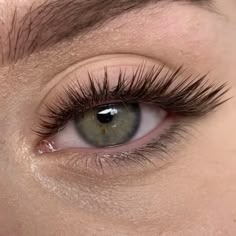 Eyeliner Effect Lash Extensions, Eyeliner Lashes, Natural Fake Eyelashes, Eye Makeup Images, Perfect Eyelashes, Eyelash Extentions, Eye Makeup Pictures, Lashes Beauty, Eye Makeup Art