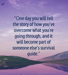 a quote on how to overcome the fear of someone else's survival in life