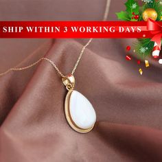 "Teardrop Mother of Pearl Necklace Raw Nacre Necklace 14k Gold Vintage Style Handmade Jewelry Christmas Gift For Her Anniversary Gift ▶ 𝙋𝙍𝙊𝘿𝙐𝘾𝙏 𝙁𝙀𝘼𝙏𝙐𝙍𝙀𝙎 * 14k Yellow Gold Mother of Pearl Necklace * Mother of Pearl Width : 1.23 cm ( 0.48 in) * Mother of Pearl Lenght : 1.75 cm ( 0.68 in) * Mother of Pearl Necklace Total Size : 1.54 cm x 2.35 cm ( 0.60 x 0.92 in) * Mother of Pearl Necklace Height: 5.86mm ( 0.23 in) * Available in 5 different chain lengths: 42cm (16.5 in), 44cm (17.3 Mother Of Pearl Necklace, Christmas Gift For Her, Jewelry Christmas, Gift Product, Christmas Gift Jewelry, Christmas Gifts For Her, Chain Lengths, Anniversary Gift, Mother Of Pearl