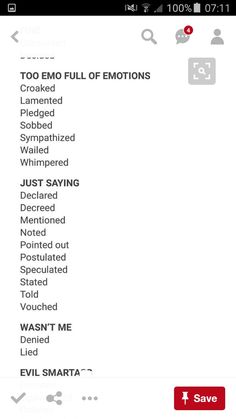 the text on the phone says, too emo full of emotions