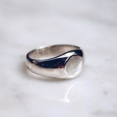 Flat Face Ring Silver | Simple Ring for Women, Minimalist Ring, 925 Sterling Silver, Urban Ring, Mens Pinky Ring Flat Top Ring, Mens Pinky Ring, Unique Silver Rings, Womens Silver Jewelry, Face Ring, Flat Face, Minimal Ring, Silver Rings Simple, Women's Rings