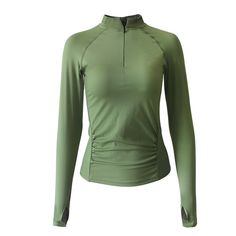 Product Description     Item Type: Yoga & Fitness T Shirt  Gender: Women  Material: Polyester, Spandex  Fabric Type: Broadcloth  Sleeve Length(cm): Full  Closure: Zipper  Pattern Type: Solid  Features: Compressed, Anti-Wrinkle, Breathable, Anti-Pilling, Anti-Shrink, Quick Dry  Application: Yoga, Gym, Workout, Exercise, Fitness, Outdoor, Sports, Running     Load More Images                 VIVINCH 5-POINT HAPPINESS CHECKLIST    FREE shipping provided and it’s not a fake promise. Secured payments Tight Long Sleeve Athletic Shirt, Affordable Outdoor Sportswear Tops, Running Shirts For Women Long Sleeve, Long Sleeve Athletic Shirt Women, Long Sleeve Shirts Athletic, Cheap Long Sleeve Sports Tops, Cheap Long Sleeve Sporty Tops, Cheap Women's Sports Shirt, Sporty Long Sleeve Shirts