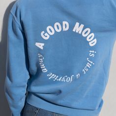 You know it’s true: a good mood is just a joyride away. Cozy up in this crewneck that puts the leisure in athleisure. A versatile essential for your coziest rides. Trendy Relaxed Fit Crew Neck Sweats, Relaxed Crew Neck Sweats For Winter, Trendy Crew Neck Sweats For Everyday, Relaxed Everyday Winter Sweats, Relaxed Winter Sweats For Everyday, Winter Trendy Crew Neck Sweats, Trendy Crew Neck Winter Sweats, Trendy Winter Crew Neck Sweats, Trendy Crew Neck Sweatshirt For Loungewear