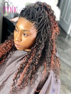 Wet And Wavy Micro Braids Styles, Micro Braids Human Hair, Bora Braids, Wave Braids, Braids Weave, Micro Braids Styles, Crochet Hair Styles Freetress, Ashley Murphy, Micro Braids Hairstyles