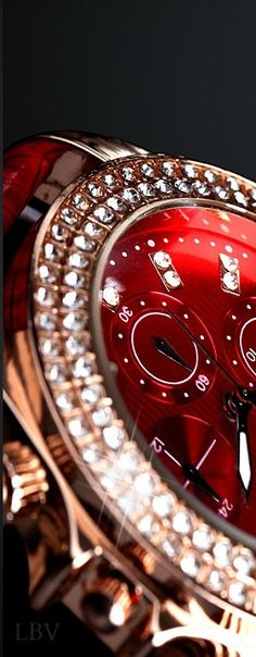 Rolex Red Gold and Diamonds Details Fav Color, Heart Images, Fiery Red, Picture This, Beautiful Watches, High Jewelry, Shades Of Red, Deep Red, Cool Watches