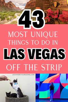 the las vegas strip is one of the most unique things to do