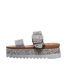 S70 Afra Leopard Pattern Espadrille Flatform Slide Sandals A light cushioned footbed amplifies the comfort level of these mule. A simple slide that can easily be paired with any outfit and perfect for every occasion. Details Upper made of fine quality leather Insole is latex cushioned and coated in smooth breathable leather Height is 2 If you like Leopard Pattern Espadrille Flatform Slide SandalsWalk this way to fabulous! Explore our latest Cross Front Low Platform Sandals Summer Leather Footbed Slip-on Platform Slippers, Trendy Clogs With Textured Footbed For Spring, Summer Slip-on Platform Slippers With Leather Footbed, Comfortable Platform Slide Mules, Casual Adjustable Platform Footbed Sandals, Casual Slide Mules With Textured Sole, Casual Platform Slide Slippers With Leather Footbed, Adjustable Platform Footbed Sandals Casual, Spring Slip-on Slide Clogs