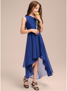 JJ's House Bow Chiffon One Shoulder Daily Junior Bridesmaid Dresses Fall Spring A-line Side Zip Other Colors No Asymmetrical Blue Sleeveless Junior Bridesmaid Dress. #JJ's House #Bow #Chiffon #OneShoulder #Daily #JuniorBridesmaidDresses #Fall #Spring #Aline #SideZip #OtherColors #No #Asymmetrical #Blue #Sleeveless #JuniorBridesmaidDress Fall Bridesmaid Dresses, Cotton Frocks, Christmas Dresses, Jennette Mccurdy, Dresses Fall, Dresses Chiffon, Bridesmaid Dresses Online, Junior Bridesmaid Dresses, Chiffon Ruffle