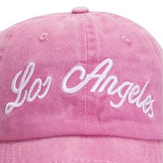 Get ready to add a touch of California style to your wardrobe with our Los Angeles Baseball Cap. This vibrant and playful cap is the perfect accessory to complete any casual and trendy outfit, or to creat American Girl Aesthetic Outfit Material: CottonAdjustable size American Girl Aesthetic, Egirl Soft, Egirl Clothes, Soft Girl Clothes, Soft Pink Color, Kawaii Accessories, Y2k Pink, Indie Aesthetic, Embroidered Baseball Caps