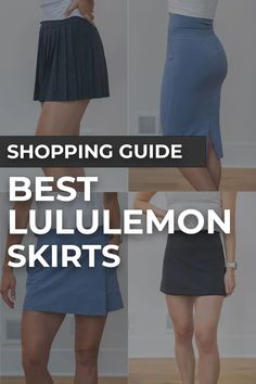 Looking for a cute athletic skirt? Or functional tennis skirt? lululemon is the most popular creator of different athletic and athleisure skirts -- but it can be tough to know which lululemon skirt is actually worth your money. Our testers put the five most popular lululemon skirts to the test -- here are our honest thoughts and feedback!