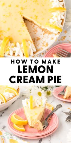 From the luscious pie filling to the flaky crust, this lemon cream pie is a dreamy dessert for citrus fans everywhere.