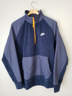 Nike Zip Up Hoodie Outfit, Nike Half-zip Winter Outerwear, Nike Half-zip Streetwear Outerwear, Sporty Half-zip Fleece Jacket For Streetwear, Sporty Half-zip Fleece Jacket, Half-zip Fleece Jacket For Streetwear, Nike Fleece Jacket, Hoodie Outfit Men, Nike Fit