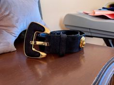 So beautiful Escada belt, is in very good vintage condition Gold Lion, Vintage Suede, Suspender Belt, Belt Size, Suspenders, So Beautiful, Suede Leather, Belts, Ukraine