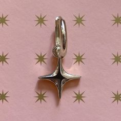 EARRING POLAR STAR / SILVER Polar Star, Star Silver, Silver Prices, Sterling Silver, Stars, Silver