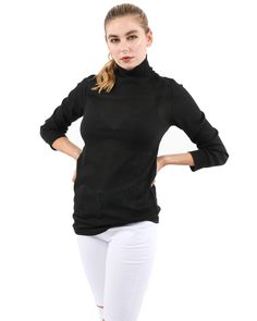 Our Java Ribbed Turtleneck Top is the perfect basic top. Featuring ribbed black stretch fabric, turtleneck, long sleeves, and form-fit. 100% Polyester Machine wash cold Imported Return: unconditional return within 30 days.SKU: SB-XIATOP-1051-BLK Black High Neck Turtleneck For Work, Sleek Black Long Sleeve Turtleneck, Fitted Black Sweater With Funnel Neck, Sleek Black Mock Neck Top For Fall, Black Ribbed Turtleneck For Workwear, Black Ribbed Turtleneck For Winter, Sleek Black Turtleneck Top, Sleek Black Mock Neck Top, Black Ribbed Turtleneck For Fall