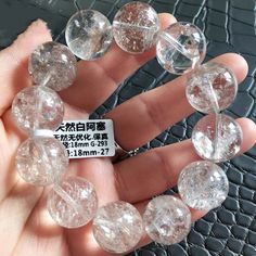 Material:Rock Quartz beads size :Approx 18mm   quantity: one strand  6mm approx 29 pcs one strands 7mm approx25 pcs one strands 8mm approx 22 pcs one strands 9mm approx 21pcs one strands 10mm approx 19 pcs one strands 11mm approx 18pcs one strands 12mm approx 16 pcs one strands 13mm approx 16 pcs one strands 14mm approx 15 pcs one strands 15mm approx 14pcs one strands 16mm approx 14 pcs one strands 17mm approx 13pcs one strands 18mm approx 13pcs one strands 19mm approx 12pcs one strands 20mm app Round Gemstone Beads Crystals As Gift, Handmade Clear Bracelets, Gift Polished Round Beads, Clear Crystal Bracelet With 8mm Round Beads, Clear Crystal Bracelet With 8mm Beads, Crystal Bracelet With Gemstone Beads As A Gift, Clear Crystal Bracelet With Round Faceted Beads, Spiritual Round Beaded Bracelets With Polished Beads, Spiritual Beaded Bracelets With Polished Beads