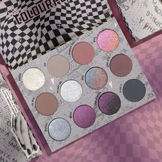 Be a trouble maker with 12 rebellious shades like smokey greys and punky pinks and plums in Matte, Sparkle, Metallic, Duo Chrome and Super Shock finishes. Featuring our ultra-pigmented, blendable formula that’s long-lasting, applies evenly and feels super velvety. Create super sexy eyes with just one palette - go 90s grunge or bring out your inner punk! Natural Mascara, Colourpop Makeup, Super Shock, Xmas List, Colourpop Cosmetics, Liquid Eyeshadow, Shadow Palette, Lip Oil, Pretty Makeup