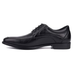 Step into sophistication with the Sergio dress lace-up. This sharp-looking oxford makes a statement wherever you go. With its faux leather upper and classic lace-up front, it complements all your dress attire, ensuring you're prepared for any upcoming event. The timeless silhouette exudes elegance and versatility, ensuring you look polished and confident. Elevate your formal wardrobe with the Sergio, a timeless choice for adding a touch of refined style to your ensemble. Elegant Fitted Dress Shoes For Fall, Fitted Oxfords With Plain Toe For Fall, Fitted Lace-up Shoes For Semi-formal Occasions, Fitted Plain Toe Oxfords For Semi-formal Occasions, Elegant Fitted Oxfords For Fall, Fitted Lace-up Shoes With Plain Toe For Business Casual, Fall Elegant Fitted Oxfords, Fitted Elegant Fall Oxfords, Elegant Lace-up Shoes For Business Casual In Spring