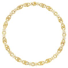 A Rare 18KT Gold Original Van Cleef and Arpels Diamond Necklace. Necklace is comprised of approx 430 Finely Set Glittering Gorgeous Sparkling White Diamonds!! T.C.W. approx 14.50CTS!!! Signed VCA NY and comes with Certified Appraisals. From an Important New York City Estate. A Magnificent Breathtaking Masterpiece!!! Luxury Yellow Gold Diamond Necklace With 17 Jewels, Van Cleef & Arpels, Van Cleef And Arpels, Van Cleef Arpels, Van Cleef, Drop Necklace, White Diamonds, Diamond White, Bangle Bracelets