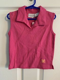 NWT Sonoma Girls Toddler Pink Sleeveless Polo Size 4T. Condition is New with tags. Shipped with USPS First Class Package. This adorable top is cute and comfortable! Perfect for spring and summer. Originally $10.00! From a non-smoking home. THANK YOU FOR LOOKING!! I provide combined shipping service.  You can reduce the shipping charges if you buy more than one item. Please request an invoice first. Girls Toddler, Size 4t, First Class, Toddler Girl, Sleeveless Top, Men's Polo Shirt, Thank You, Tags, Mens Tops